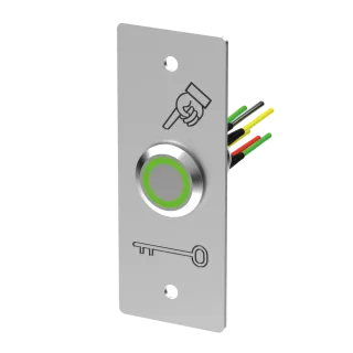 Bouton Poussoir Inox 19 Mm Vert/Blanc No+Nc + Pbp19_3