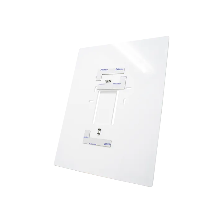 Série Mini - Plaque Adaptation Pour Remplacement Icona/Planux/Smart, Blanc