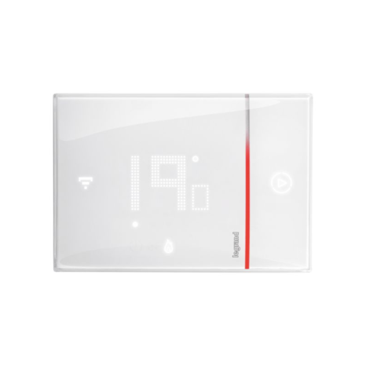 Thermostat Smarther With Netatmo Connecté Saillie - Blanc