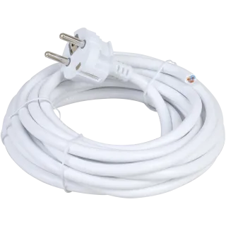 Cordon 3x1.5²  5m blanc