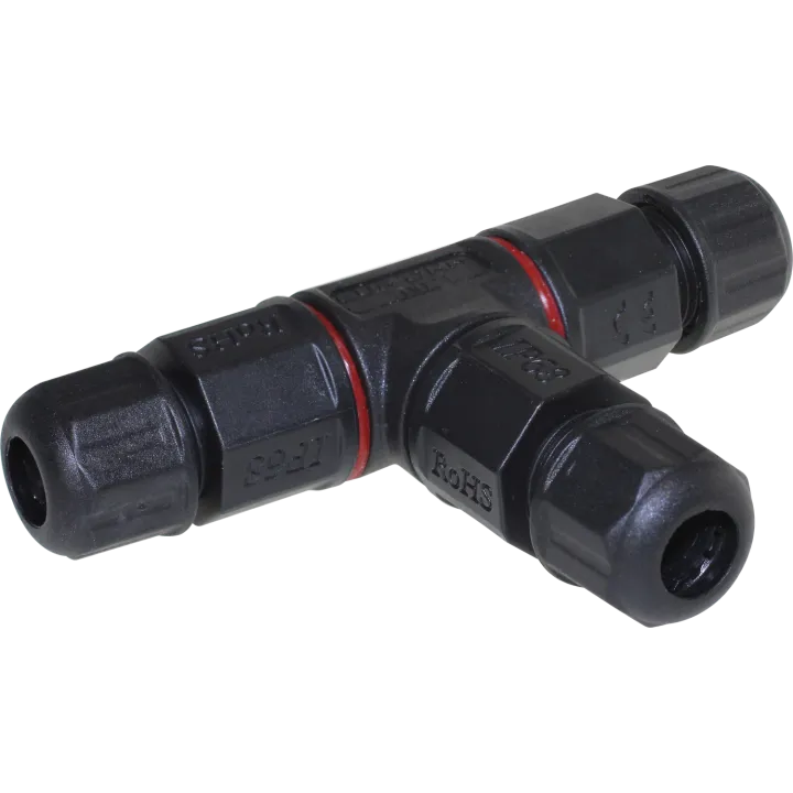 Connexion Étanche Ip68 En T