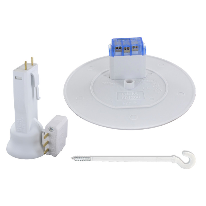 Kit Finition Piton L85Mm + Couv. Dcl D120 + Fd E27