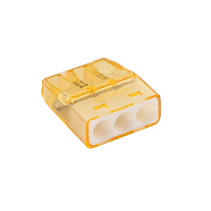 Boîte De Connecteurs Miniconnex 3 Entrées Orange