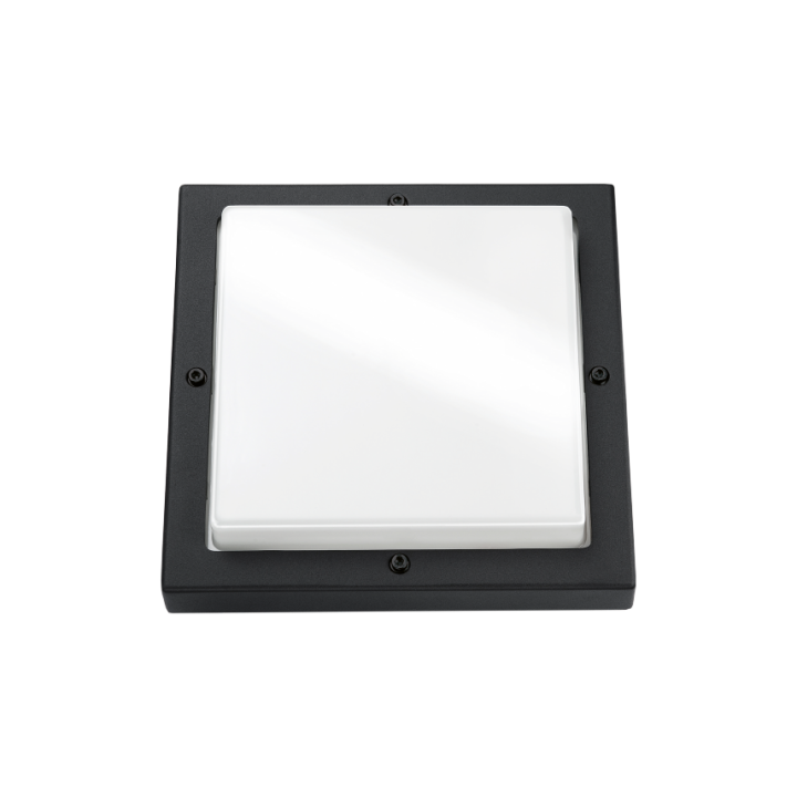 Bassi Hublot Carré Noir E27 Classe I Ip65