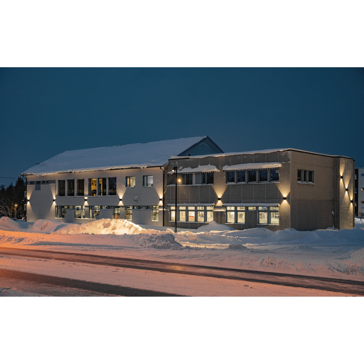 Artes Midi Noir Applique 1030Lm 3000K Ra-80 Coupure De Phase Descendante