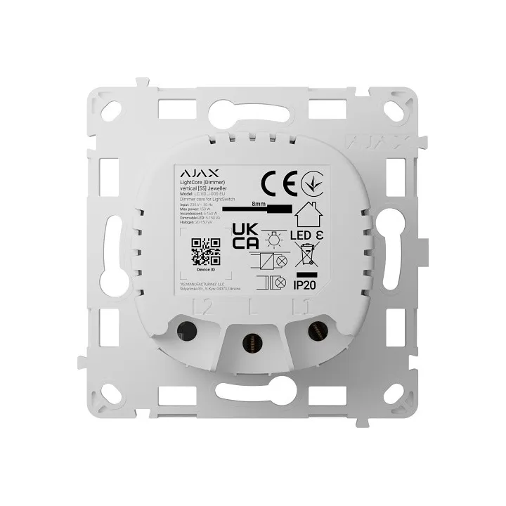 [91249.255.WH1] Light Core (Dimmer) - Mécanisme pour variateur de lumière BLANC
