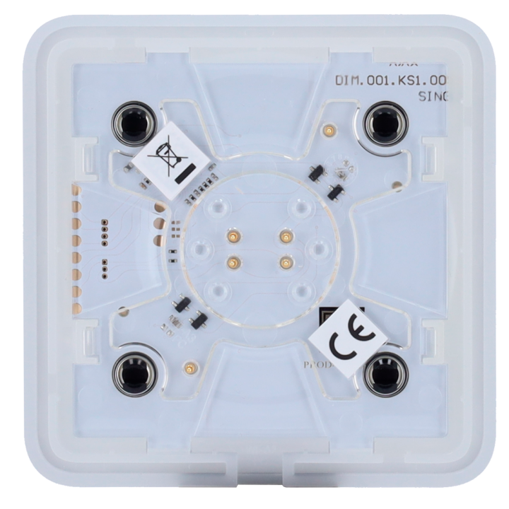 [91254.257.WH1] Solo Button (Dimmer) - Panneau tactile pour interrupteur d'éclairage BLANC