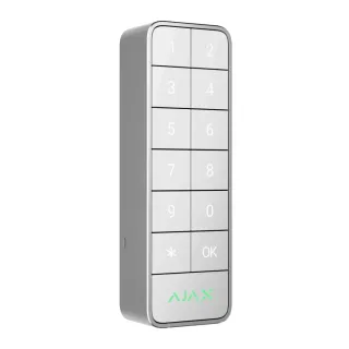 [117759.285.WH] KeyPad Outdoor Gamme Fibra - Clavier de commande extérieur BLANC NFA2P