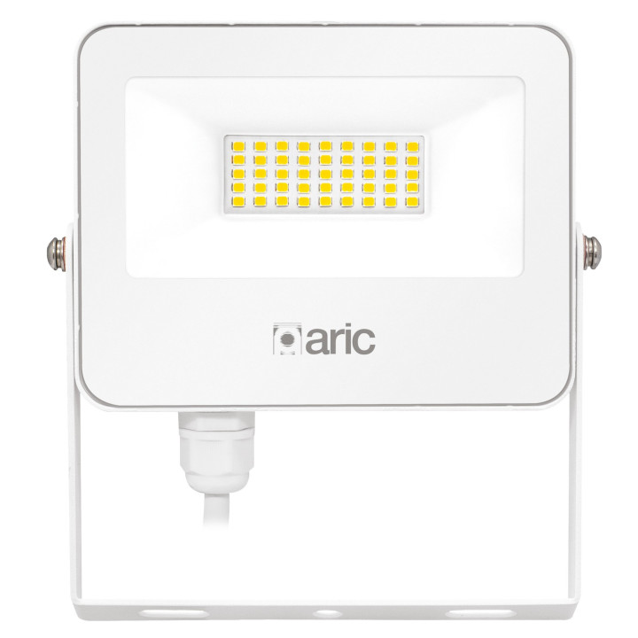 WINK 2 - Proj. Ext. IP65 IK08, blanc, LED 110° 30W 3000K 3000lm