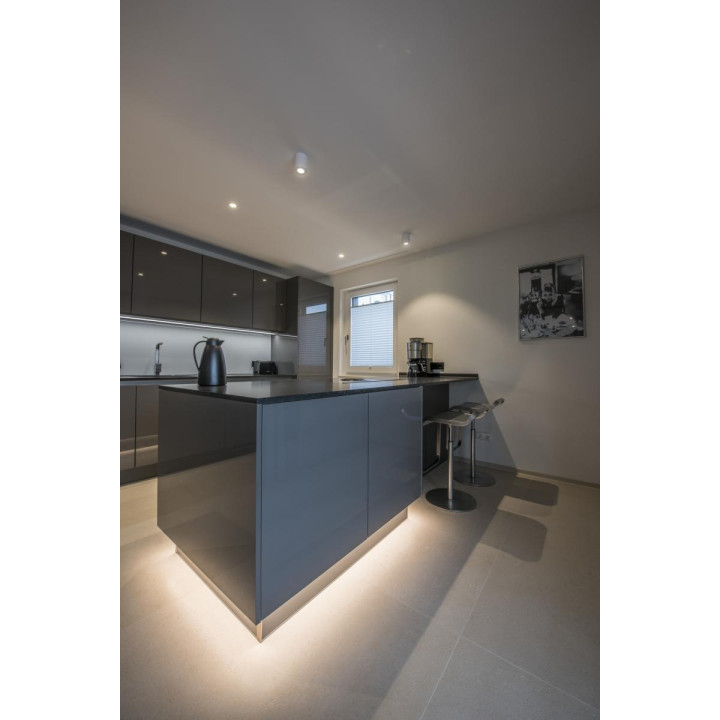 TRILEDO, plafonnier intérieur, simple, rond, blanc, LED, 8,1W, 3000K
