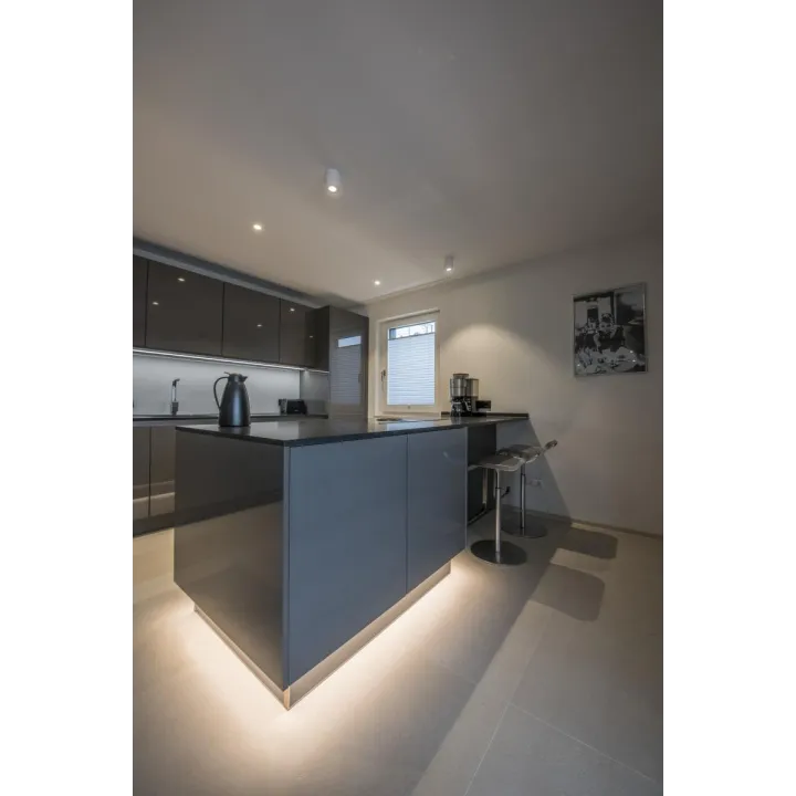 TRILEDO, plafonnier intérieur, simple, rond, blanc, LED, 8,1W, 3000K