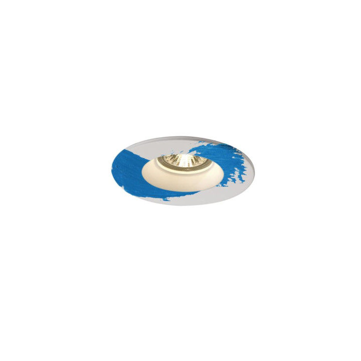 Plastra, Encastré, Gu10, Rond, Plâtre, 35W Max.