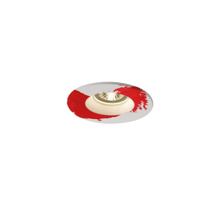 Plastra, Encastré, Gu10, Rond, Plâtre, 35W Max.
