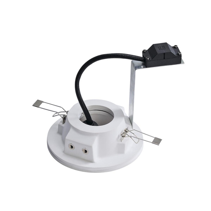 Plastra, Encastré, Gu10, Rond, Plâtre, 35W Max.
