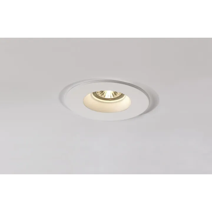 Plastra, Encastré, Gu10, Rond, Plâtre, 35W Max.