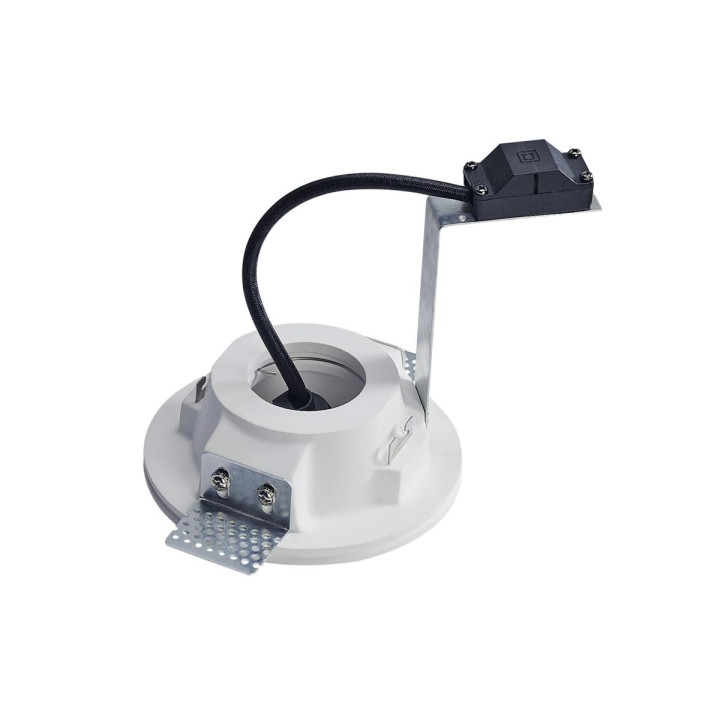 Plastra, Encastré, Gu10, Rond, Plâtre, 35W Max.
