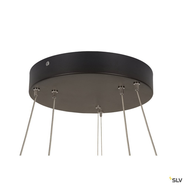 One Double, Suspension Led, Intérieur, Up/Down, Noir, Led, 35W