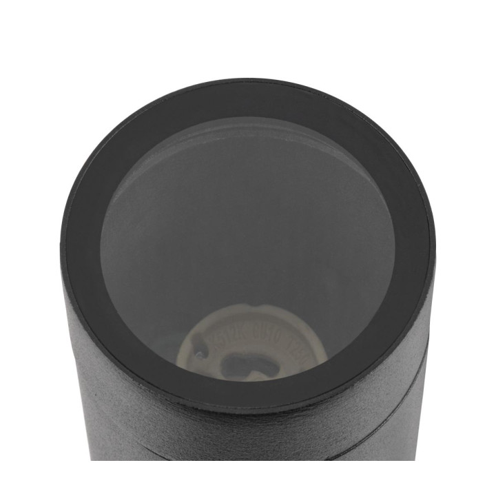 Applique En Saillie S-Tube 32, Borne, Extérieur, Gu10, 10W, Noir