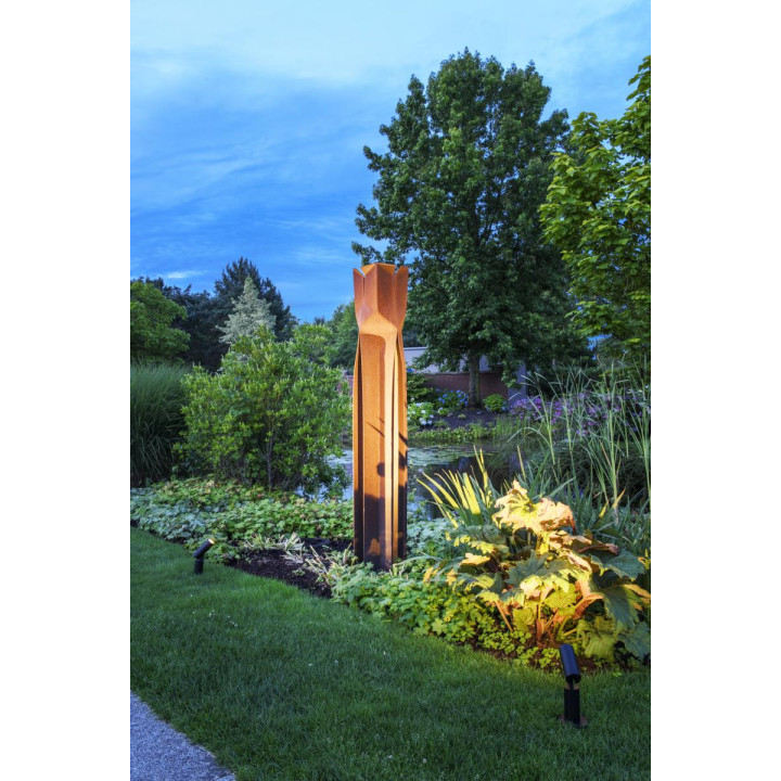 Applique En Saillie S-Tube 32, Borne, Extérieur, Gu10, 10W, Noir