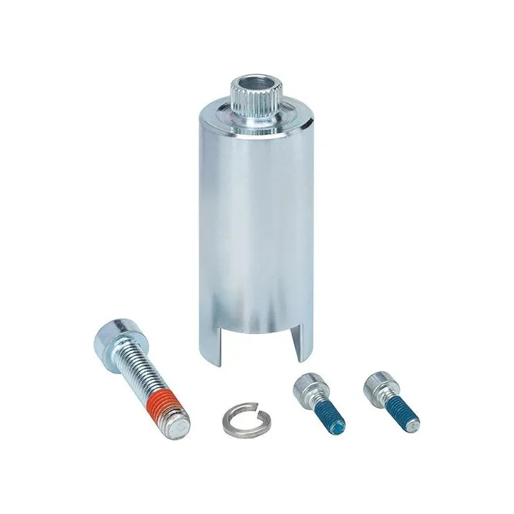 Permet un décalage supplémentaire de la porte de 50mm pour opérateur 950N2.