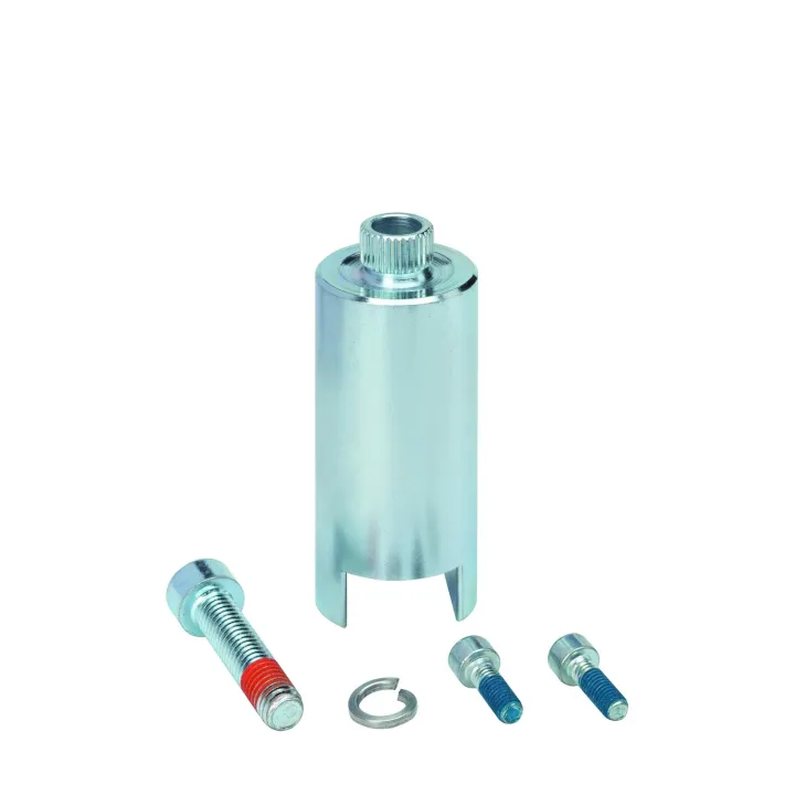 Permet un décalage supplémentaire de la porte de 50mm pour opérateur 950N2.