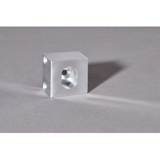 GACHE_B40 - Gâche Bloc - Carre De 40 X 40 Mm Pose En Applique Pour Verrou 40-80