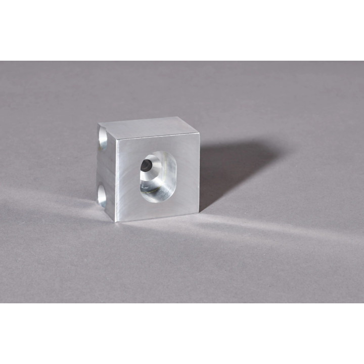 GACHE_B40 - Gâche Bloc - Carre De 40 X 40 Mm Pose En Applique Pour Verrou 40-80