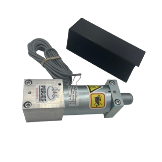 VSCP 50-150 pêne cylindrique rallongé +30mm - Verrou de sécurité - Verrouillage sous tension - 12VCC - 1000daN - Vert bas