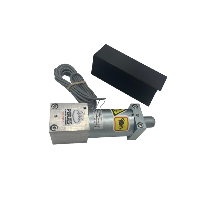 VSCP 50-150 pêne cylindrique rallongé +30mm - Verrou de sécurité - Verrouillage sous tension - 12VCC - 1000daN - Vert bas