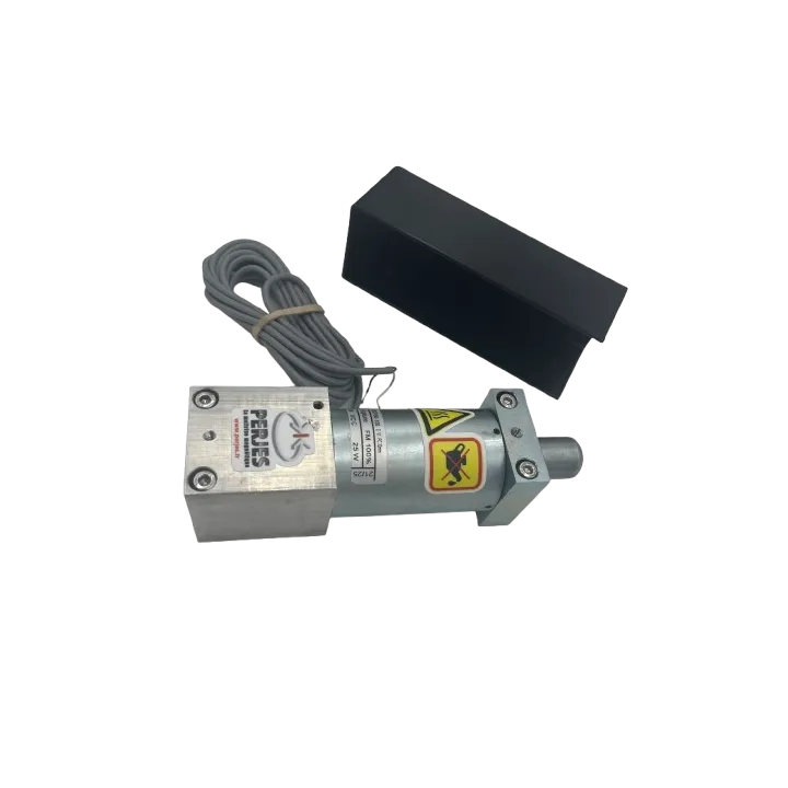 VSCP 50-150 pêne cylindrique rallongé +30mm - Verrou de sécurité - Verrouillage sous tension - 12VCC - 1000daN - Vert bas