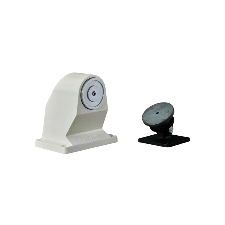 KIT VEM45-50SPALI - Ventouse support planché alu à rupture - 50 daN - Monotension 24VCC + Contre Plaque Articulée