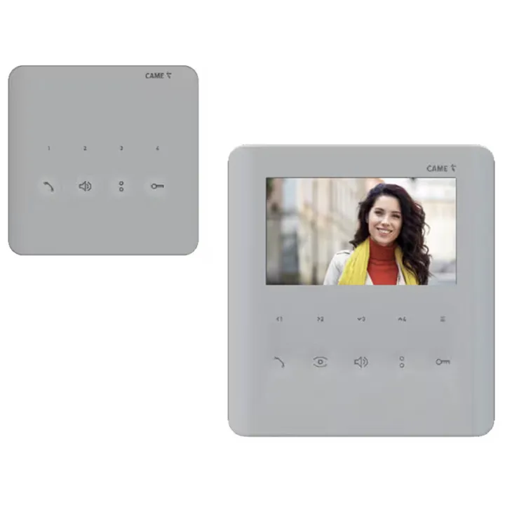 Moniteur vidéo système 300 main libre blanc PLX avec boucle magnétique