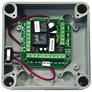 Contrôleur de porte pr1lect.wiegand/clockdata,1x bp,1xdo,2rel.paramet. s/bus ela