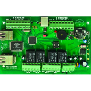 Contrôleur Ip Pour 2 Lecteurs Ou Portes, Sans Boîtier, 12V, Web Server Intégré