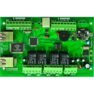Contrôleur Ip Pour 2 Lecteurs Ou Portes, Sans Boîtier, 12V, Web Server Intégré