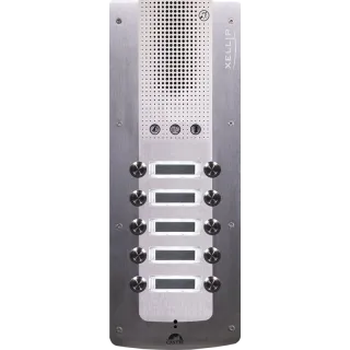 Portier audio Full IP/SIP 10 boutons d'appel conforme loi Handic