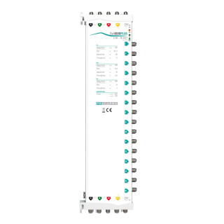 Multiswitch XS5 actif, réglage de gain 5E-16S