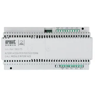 2Voice Interface 4P 4C pour systèmes URMET