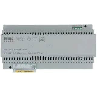 Alimentation 2Voice Pour Platine Et Colonne De Moniteurs, Fixation Rail Din 10M