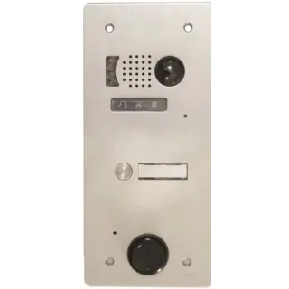 Kit Vidéo Préprogrammé, 2Voice, Platine Et Moniteurs, 1 Rangée, 1 Bouton