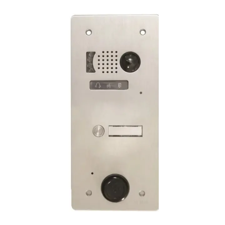 Kit Vidéo Préprogrammé, 2Voice, Platine Et Moniteurs, 1 Rangée, 1 Bouton