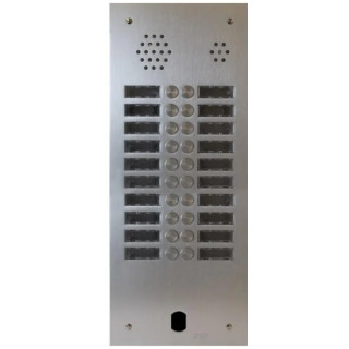 Kit Audio Préprogrammé, 2Voice, Platine Et Postes, 2 Rangées, 20 Boutons