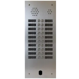 Kit Audio Préprogrammé, 2Voice, Platine Et Postes, 2 Rangées, 20 Boutons