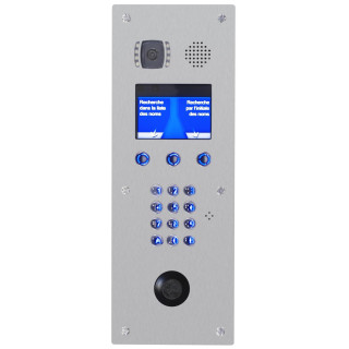 Kit Audio Préprogrammé, 2Voice, Platine Et Postes, 1 Rangée, 8 Boutons