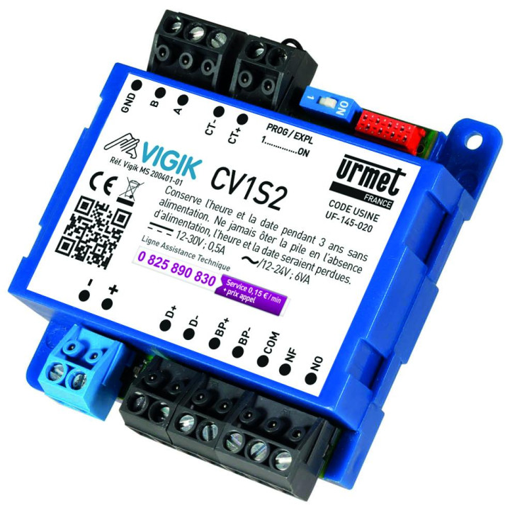 Micro Centrale 1P Vigik L/E Bibus pour systèmes URMET