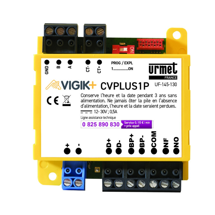 Centrale 1 Porte Cvplus1P, Gestion Connectée Ou L/E, Jusqu'À 5000 Badges