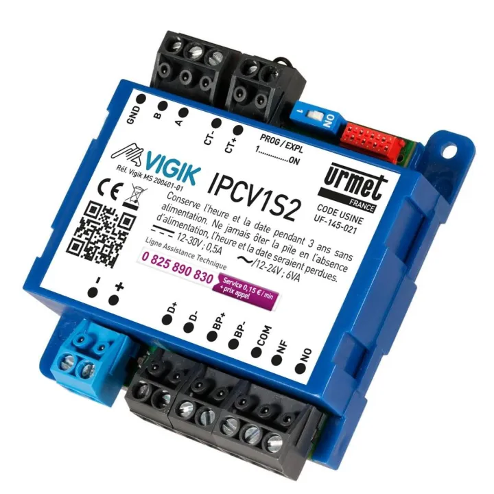 Micro Centrale 1P Vigik/Res Temps Reel pour systèmes URMET
