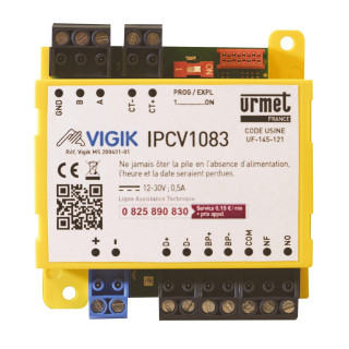 Microcentrale 1P Vgk Connectee pour systèmes URMET