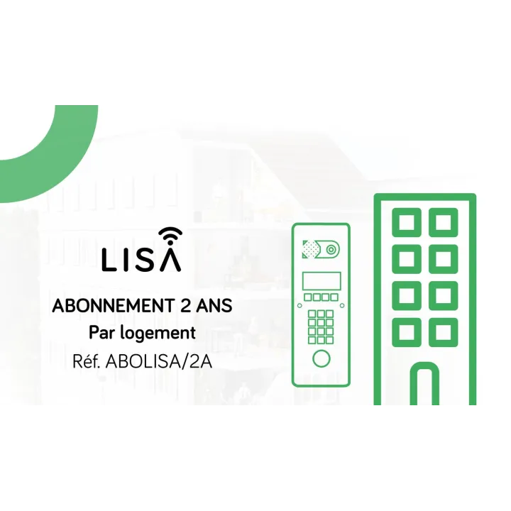 Abonnement Lisa Prépayé 2 Ans / Logement