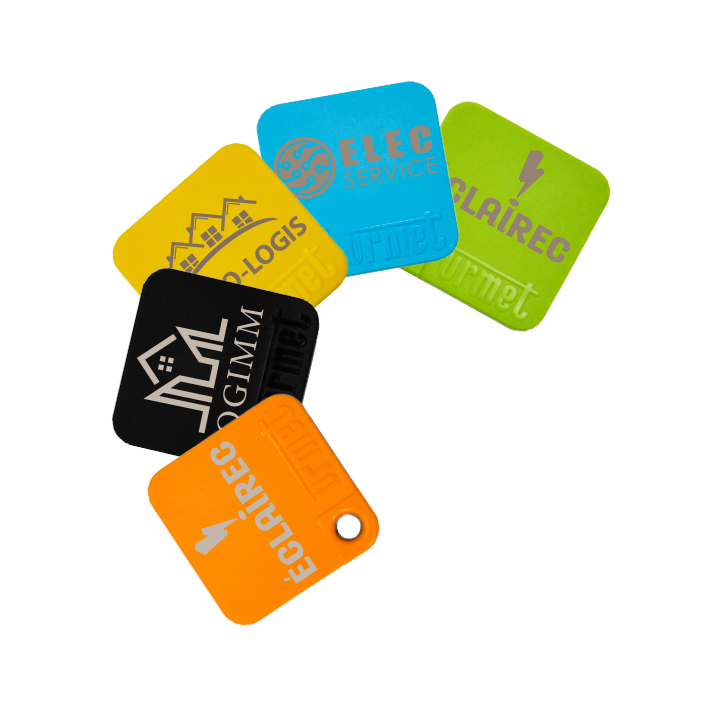 Badge Desfire Ev3 Vert pour systèmes URMET